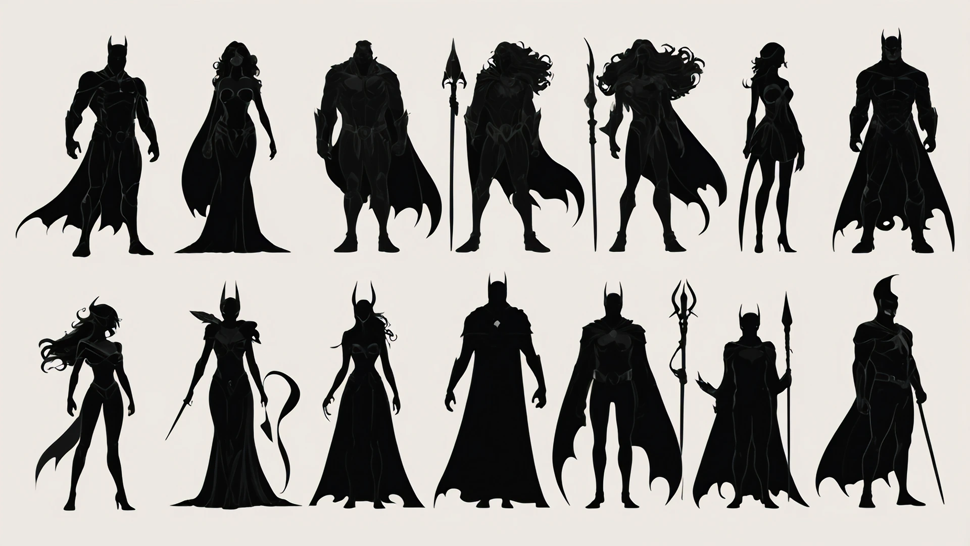 Image of Character Silhouettes: The Power of Distinctive Shapes