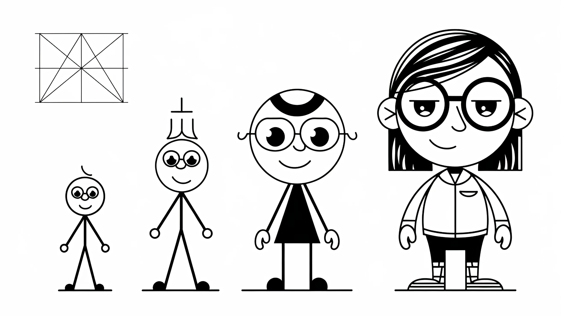 Image - The evolution of character design through shape combination