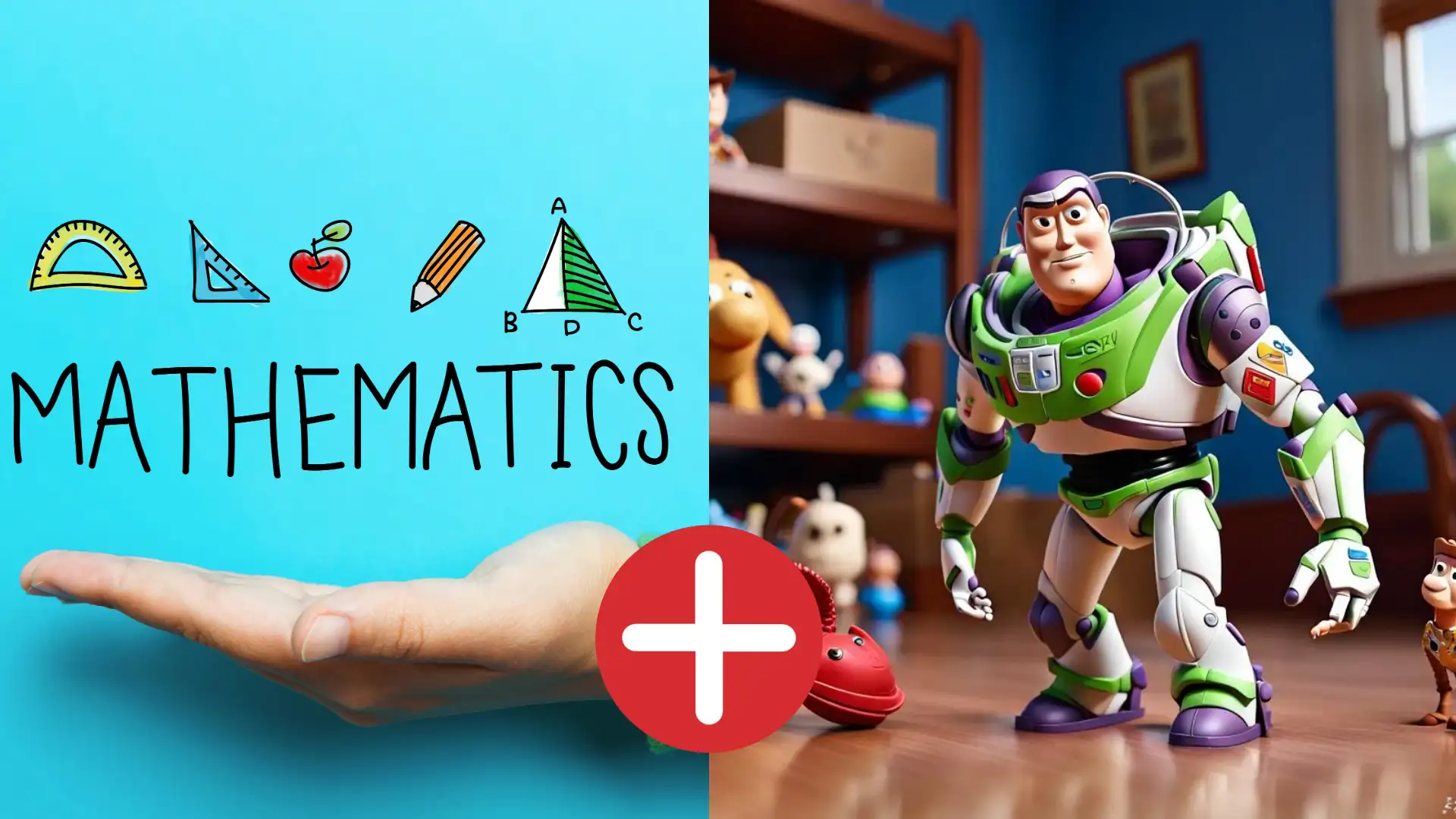 A graphic showing the relationship between Maths and animation